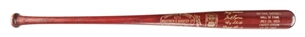 1955 Hall of Fame Induction Bat With Joe DiMaggio and Home Run Baker
